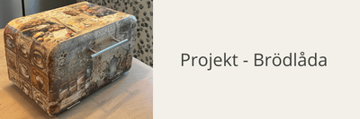Decoupage project - Bread box
