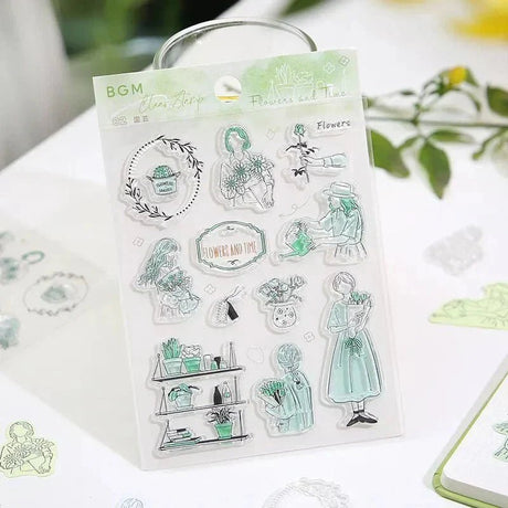 Video - BGM Clear stamps - Tidformera