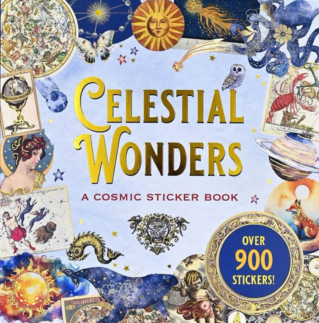 Video - Bläddra i Celestial Wonders sticker book - Tidformera