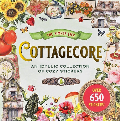 Video - Bläddra i The simple life Cottagecore sticker book - Tidformera