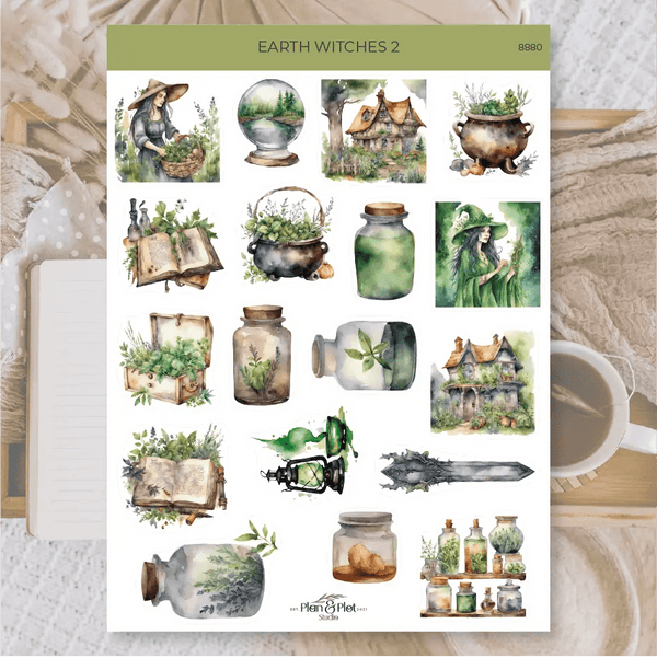 Witchy och mystiska stickers hittar du i denna avdelning.