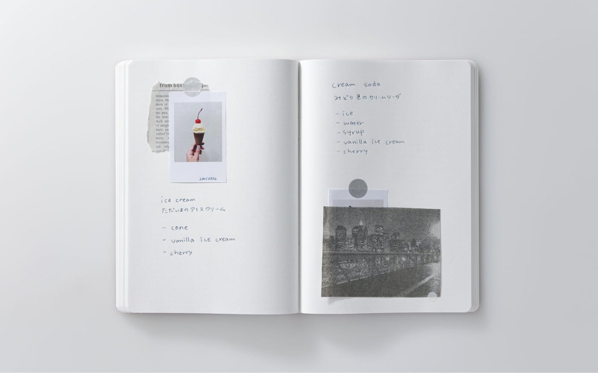 018 Editor's Series 1/2 Year Notebook Dot Black A5 - 4 - Stálogy - Tidformera