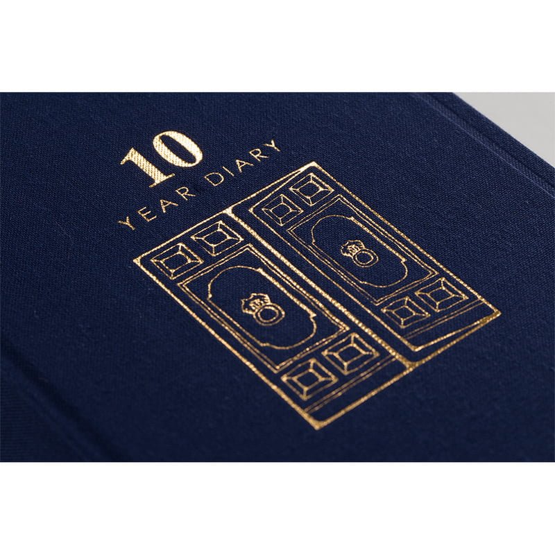 10 year diary Gate - Blue - 3 - Midori - Tidformera