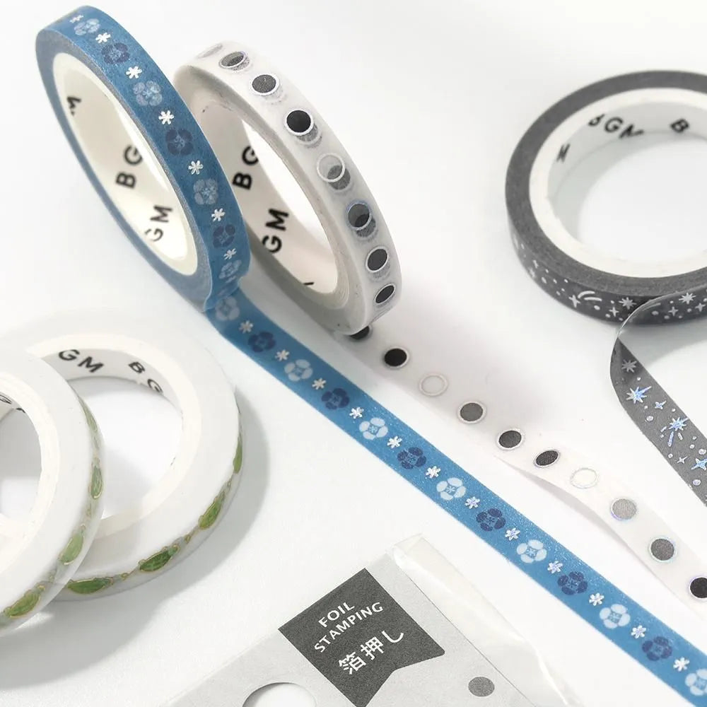 Washi Tape 5 mm - Basic Round