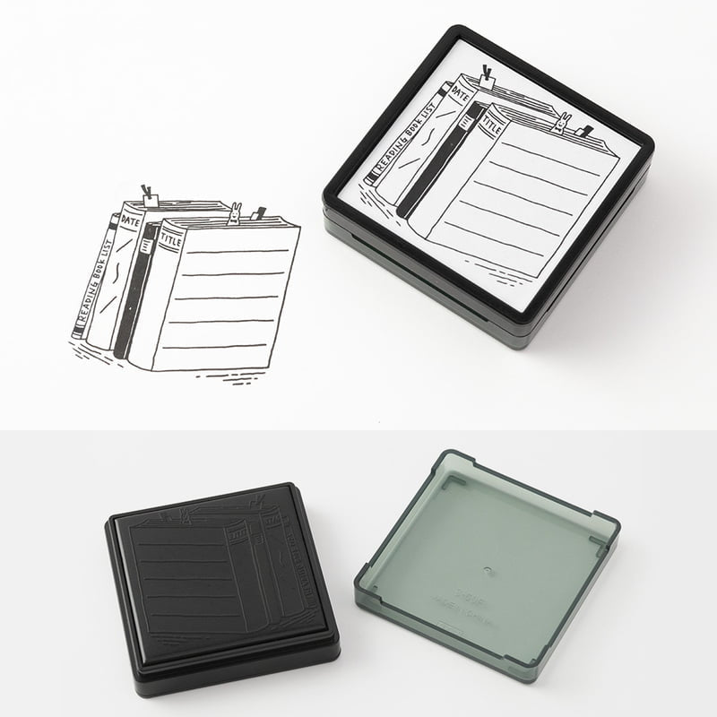 Stämpel Paintable Stamp Pre-inked - Book