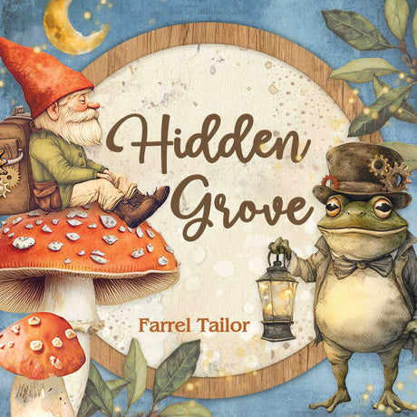 Omslagsbild av Hidden Grove från Stamperia.
