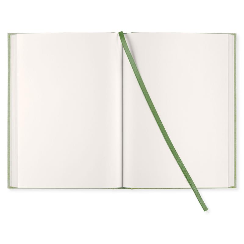 Paperstyle olinjerad anteckningsbok - Green Leaf