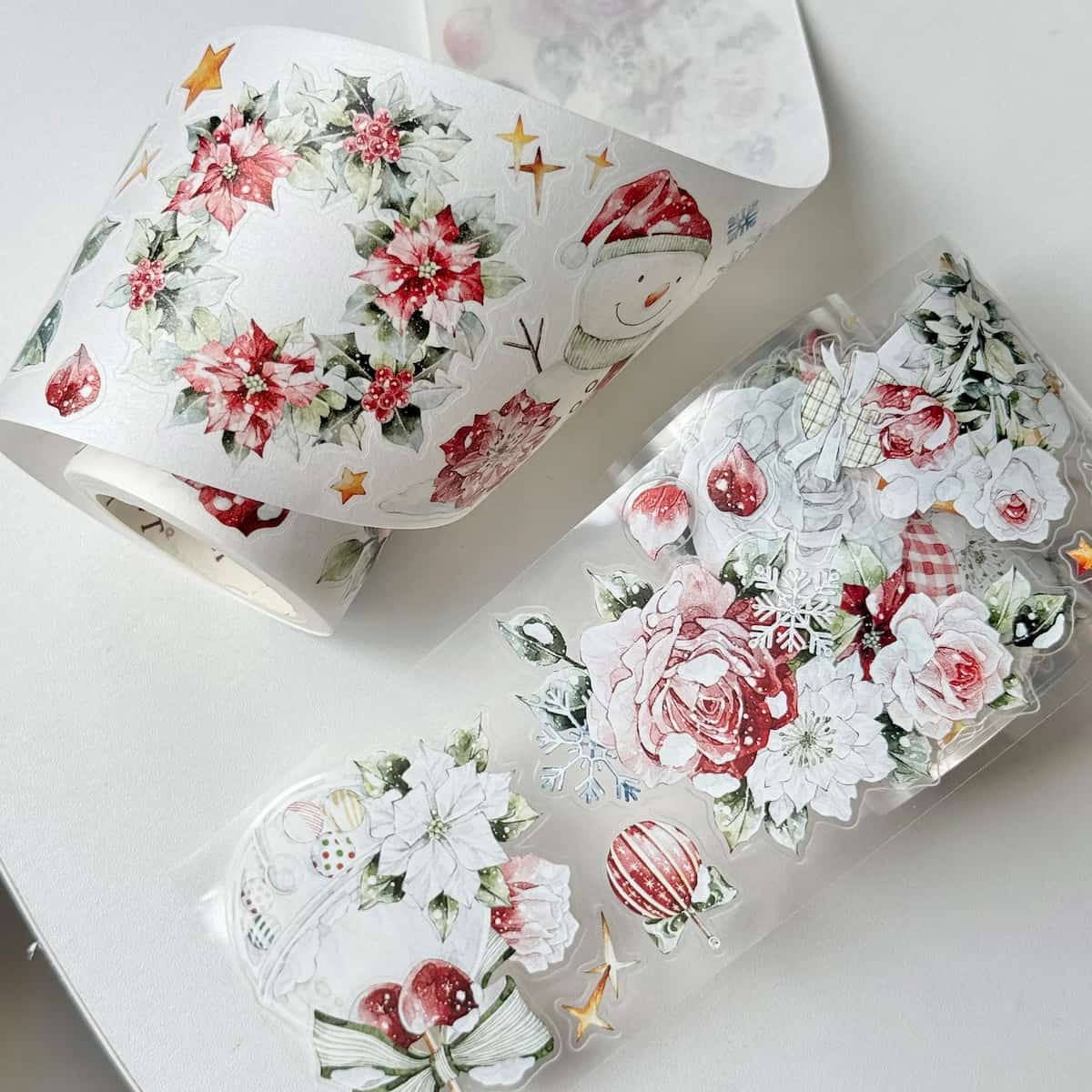 Sticker Pet Tape - Pre-cut - Holly Bloom - 60 mm