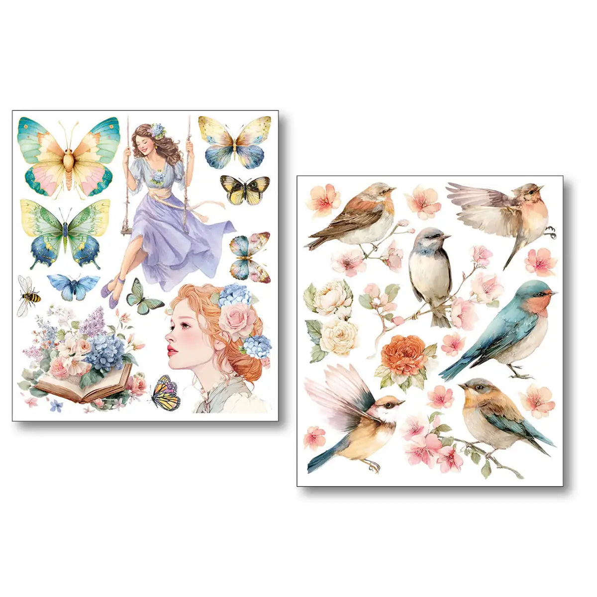 Art stickers 14 x 12 10-pack - Daydreams