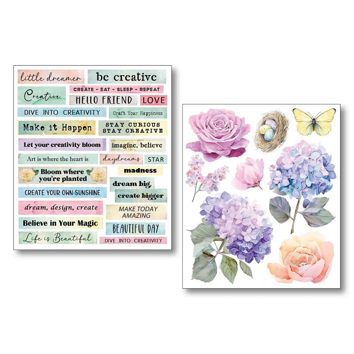 Art stickers 14 x 12 10-pack - Daydreams