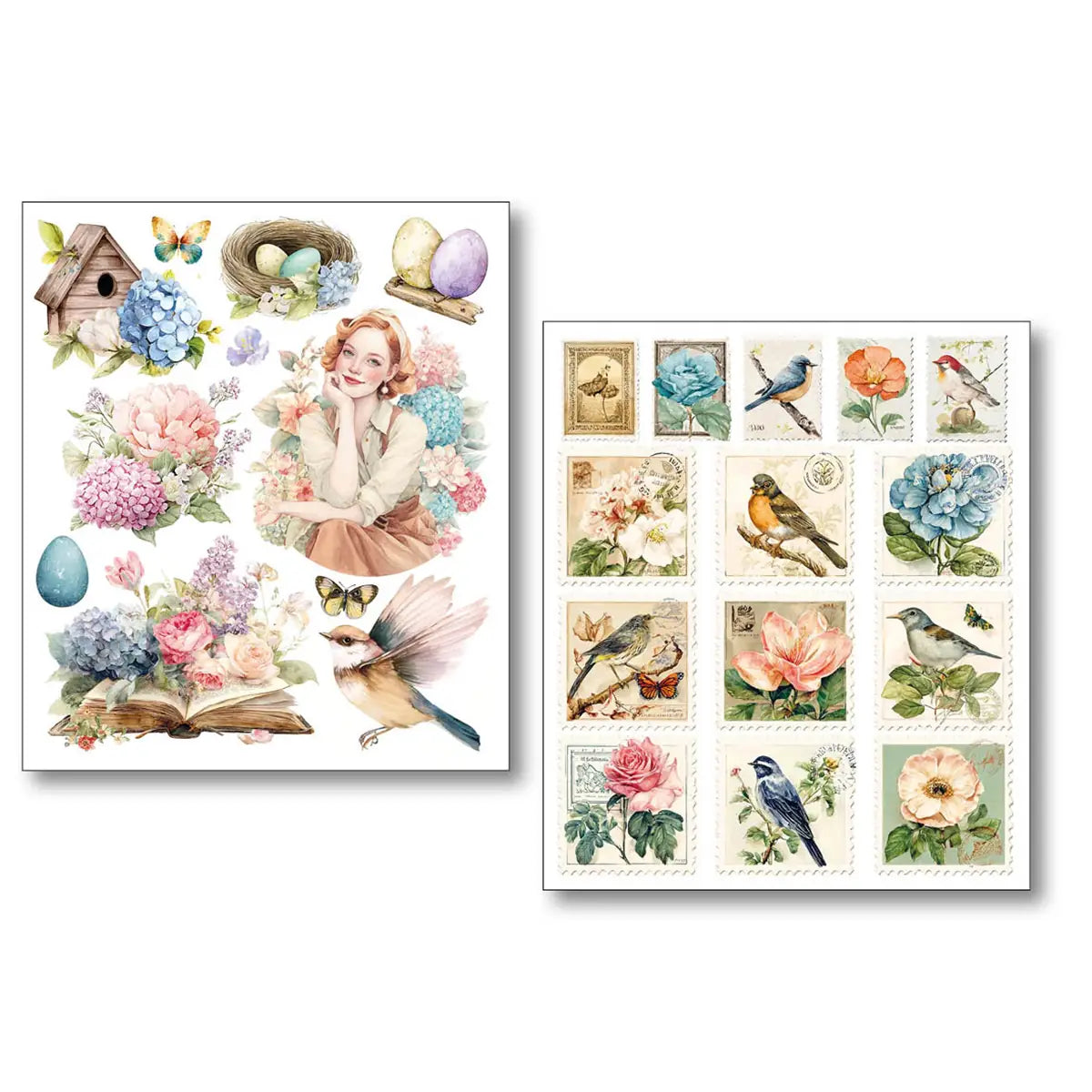 Art stickers 14 x 12 10-pack - Daydreams