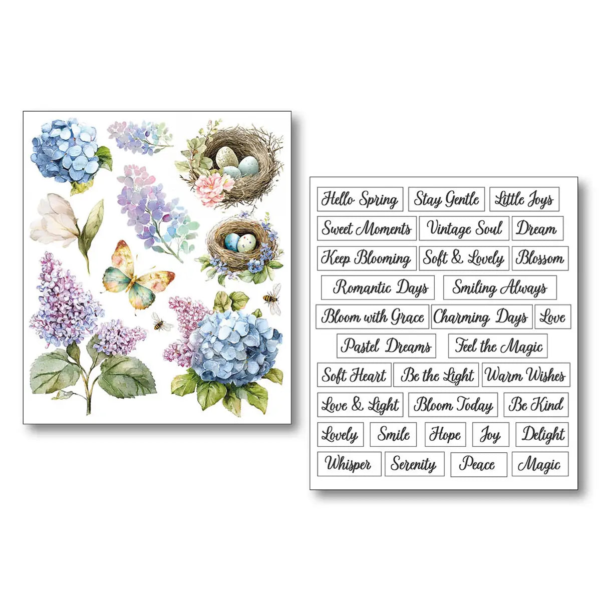 Art stickers 14 x 12 10-pack - Daydreams