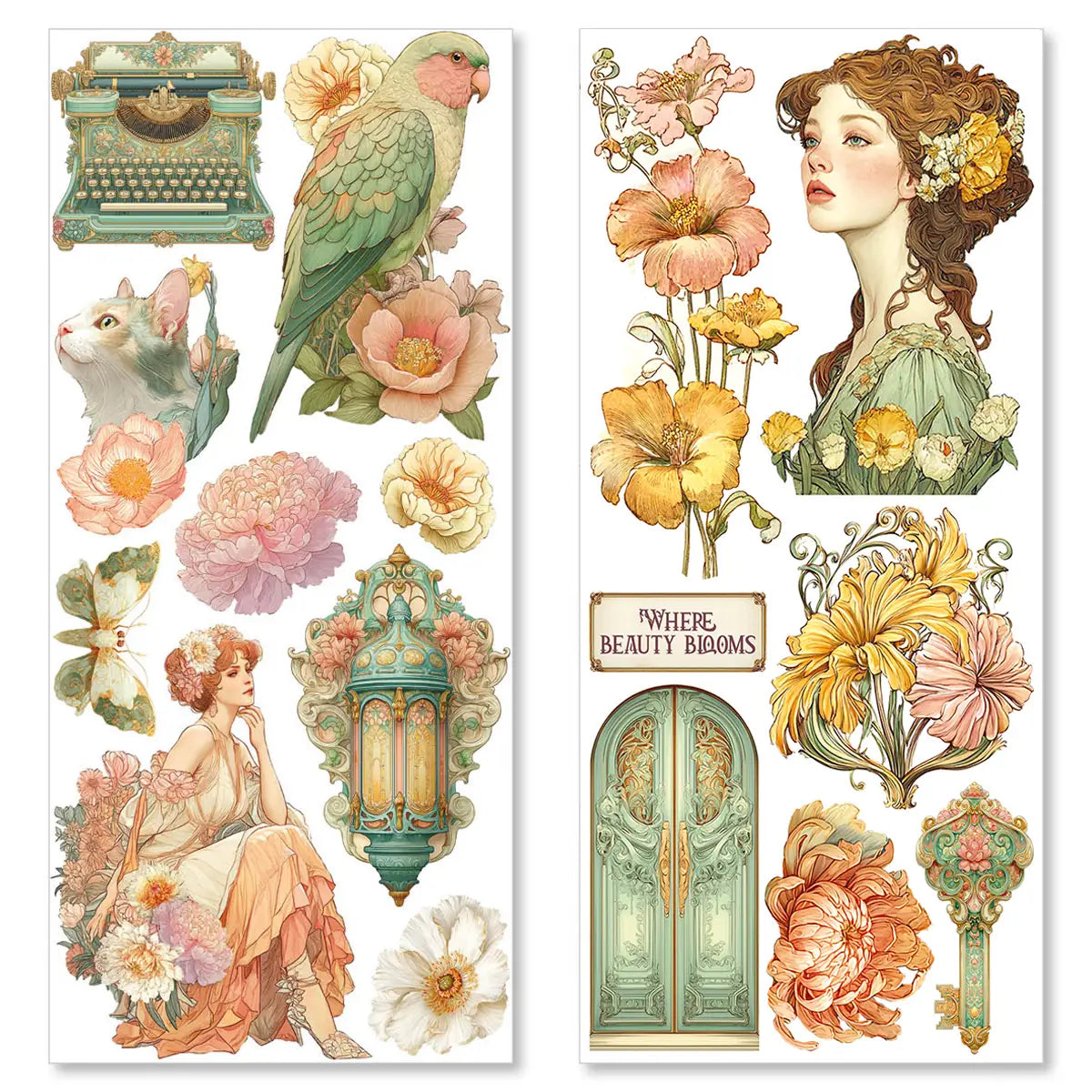 Art stickers 5-pack - Artemis