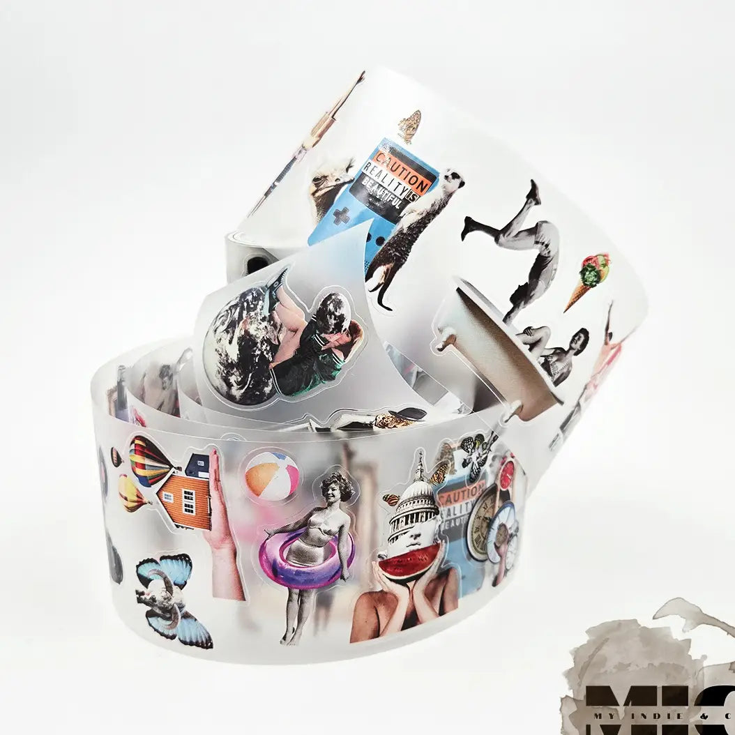 Pet Tape Pre-cut - Mic - 70 mm - Reality Remix