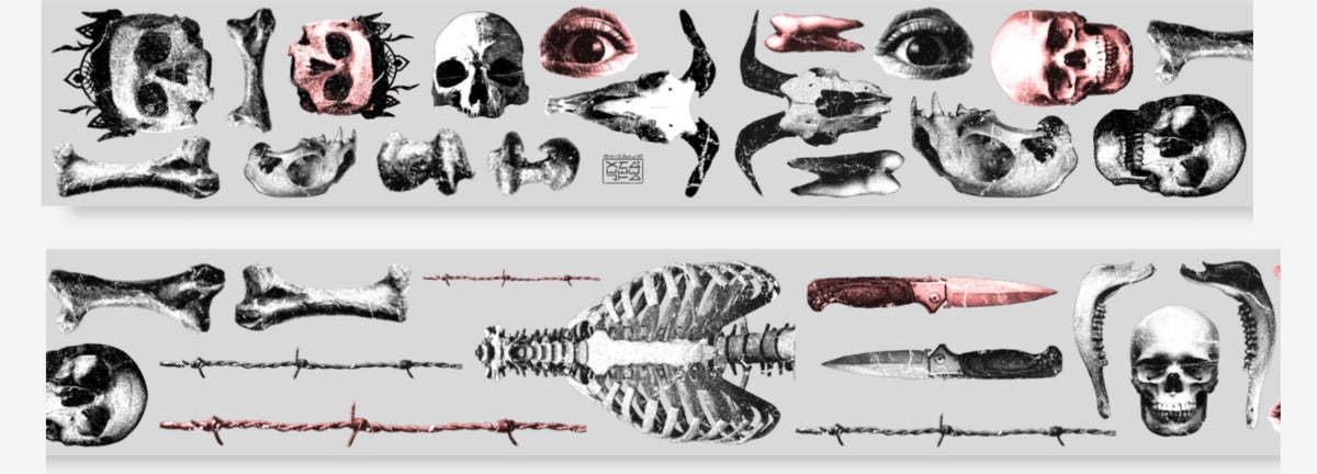 Pet Tape Pre-cut - Jextended X Mic - 70 mm - Grim Findings