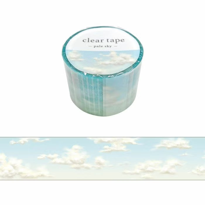 Clear tape Pale Sky