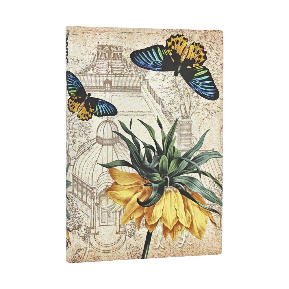 Anteckningsbok Golden Fritillaria Midi Linjerad Flexis