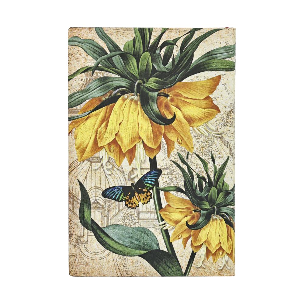 Anteckningsbok Golden Fritillaria - Mini Linjerad Flexis