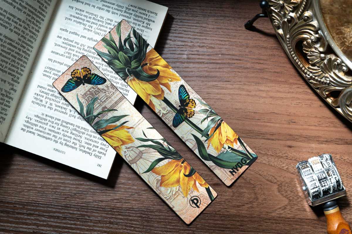 Paperblanks Bookmark - Golden Fritillaria
