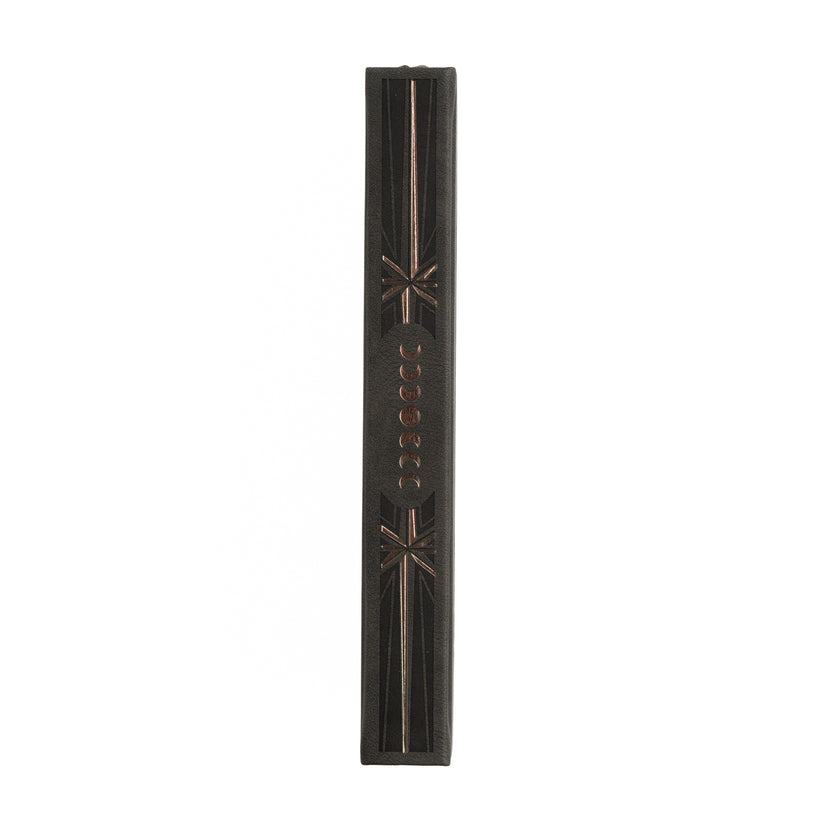 Dotted Notebook - Black dot grid - B6 - Wolf in the Night