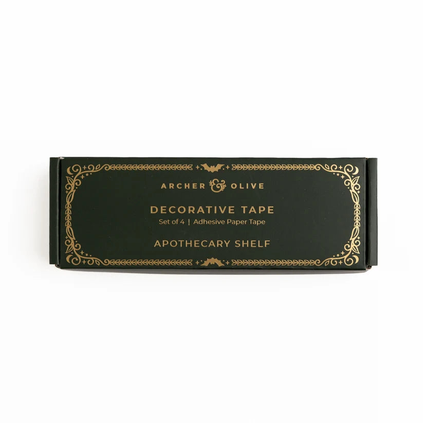 Washi tape - 4-pack - Apothecary Shelf