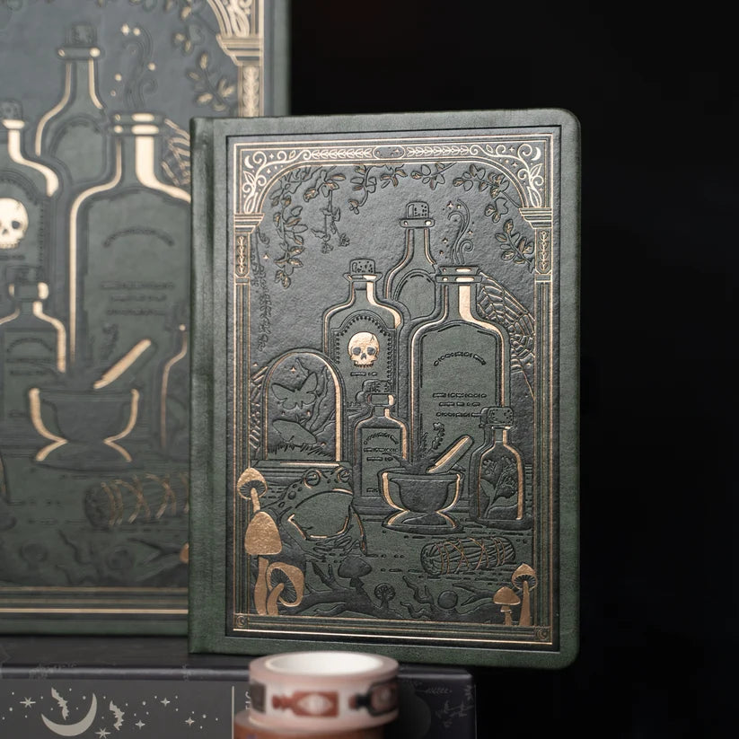 Dotted Notebook - B5 - Apothecary Shelf