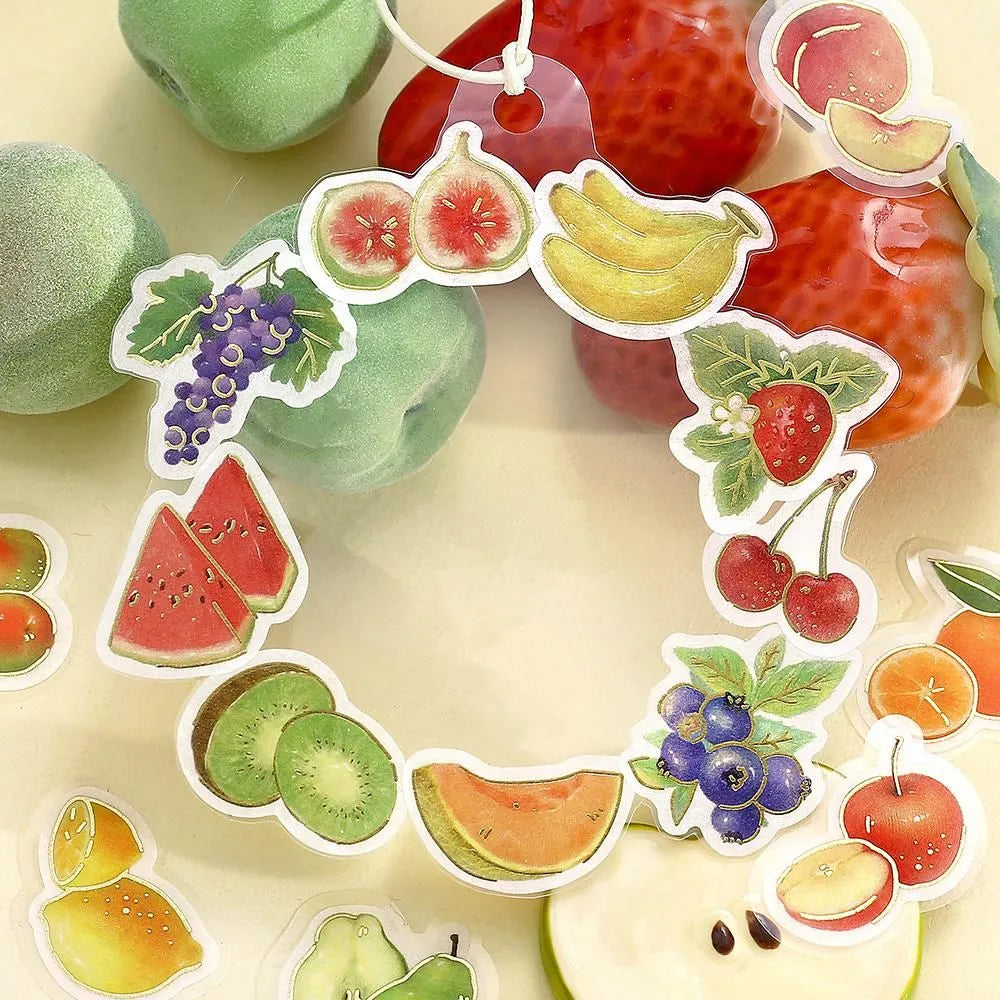 Flake stickers - Ippai - Fruits are all over the place!