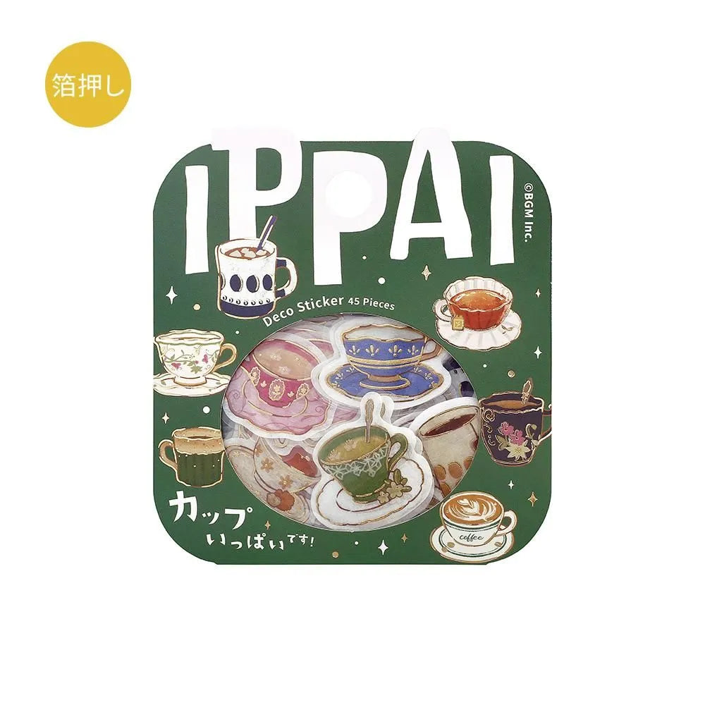 Flake stickers - Ippai - Cups are full