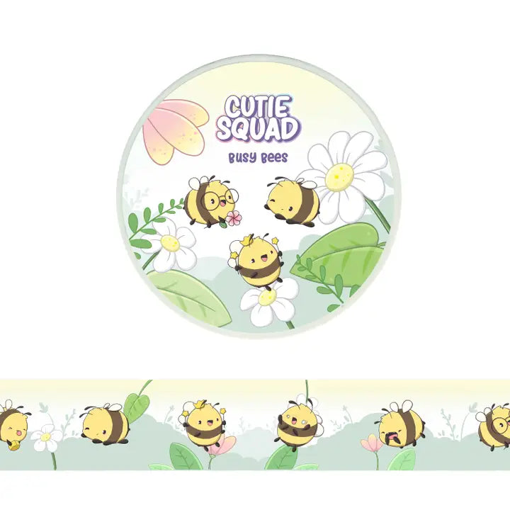 Washi tape CutieSquad - Busy Bees