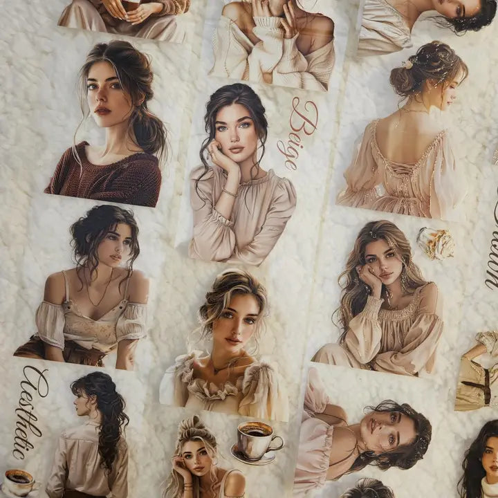 Pet Tape - Lana - 70 mm - Beige & Brown