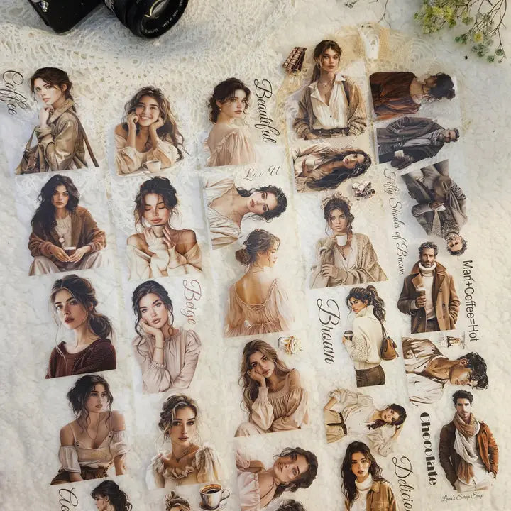 Pet Tape - Lana - 70 mm - Beige & Brown