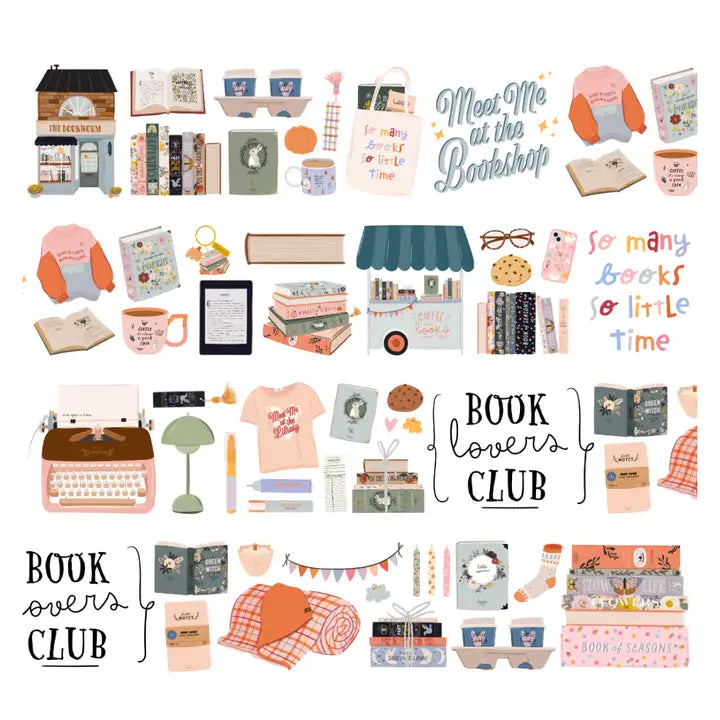 Pre cut Pet Tape - Penpaling Paula - Bookworm