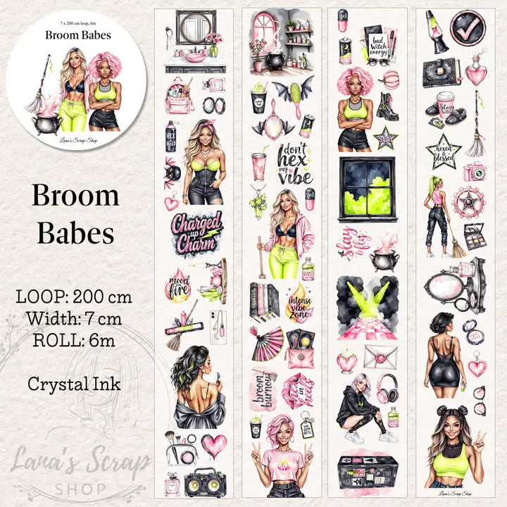 Pet Tape - Lana - 70 mm - Broom Babes