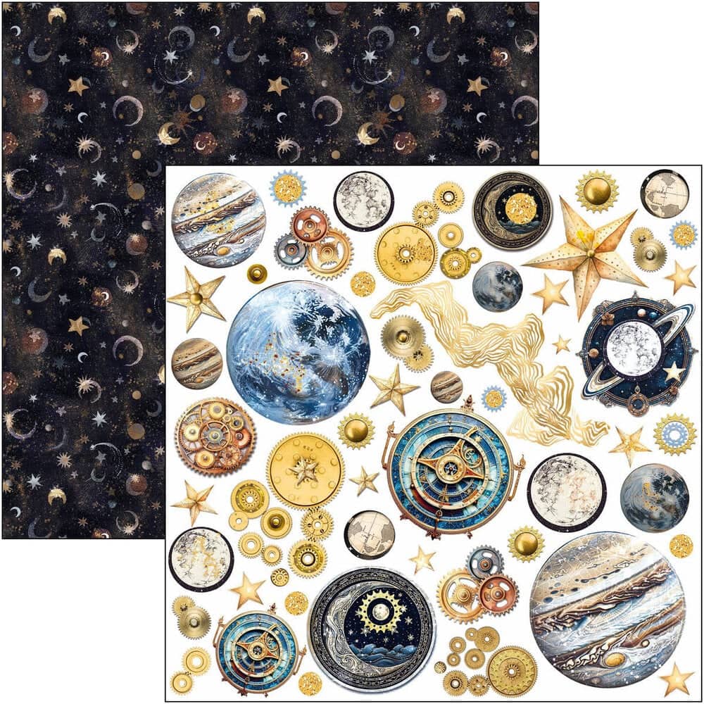 Fussy Cut Pad 24-pack - Celestial