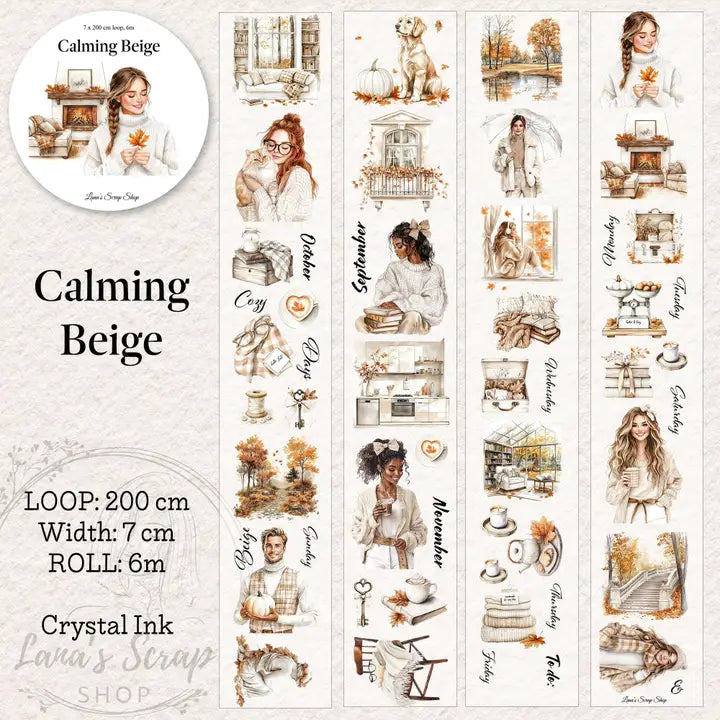 Pet Tape - Lana - 70 mm - Calming Beige