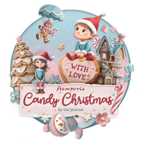 Iconbild till serien med Candy Christmas från Stamperia