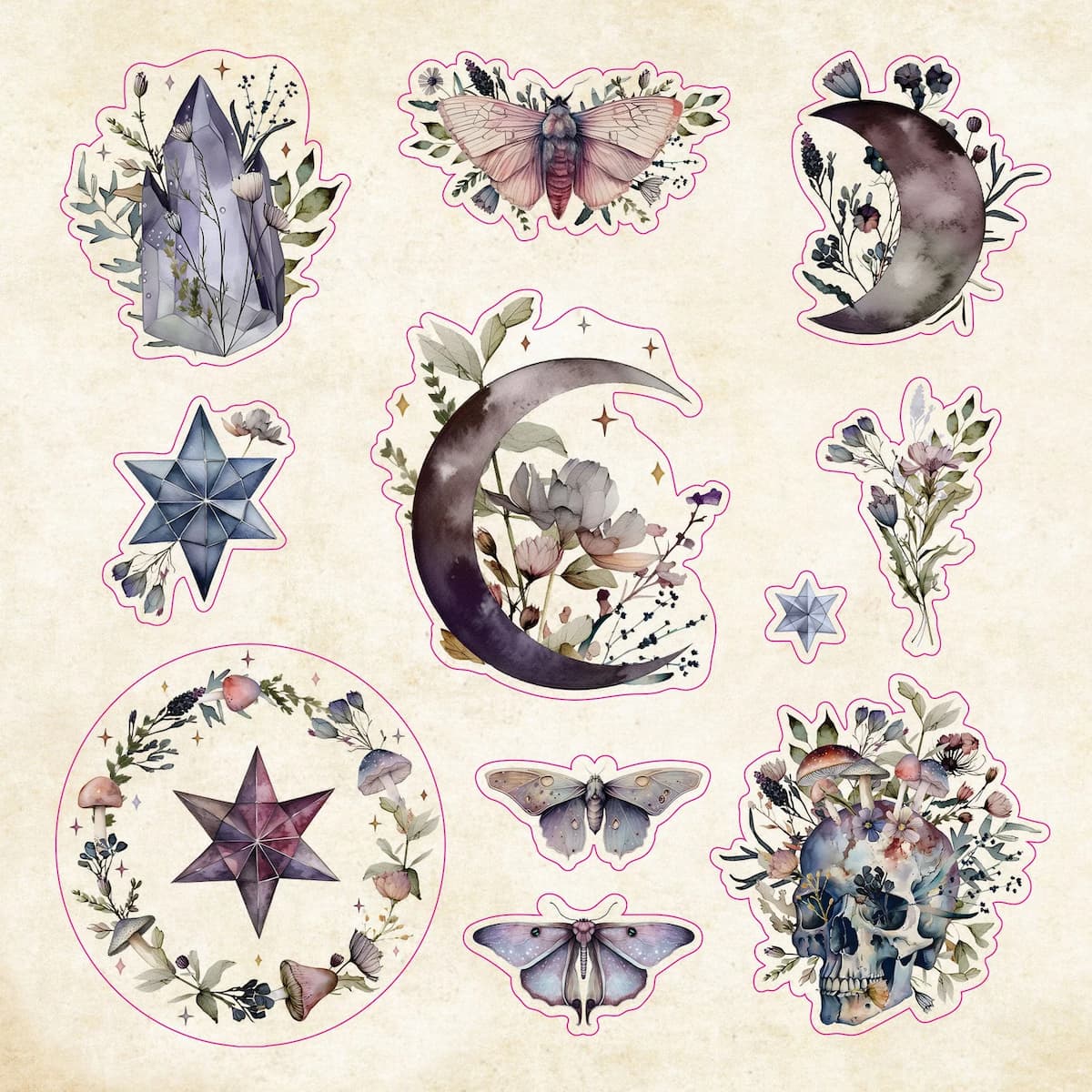 Celestial wonders - Sticker book - 9 - Peter Pauper Press - Tidformera