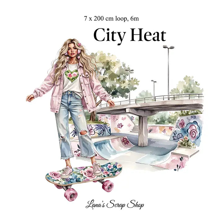 Pet Tape - Lana - 70 mm - City Heat