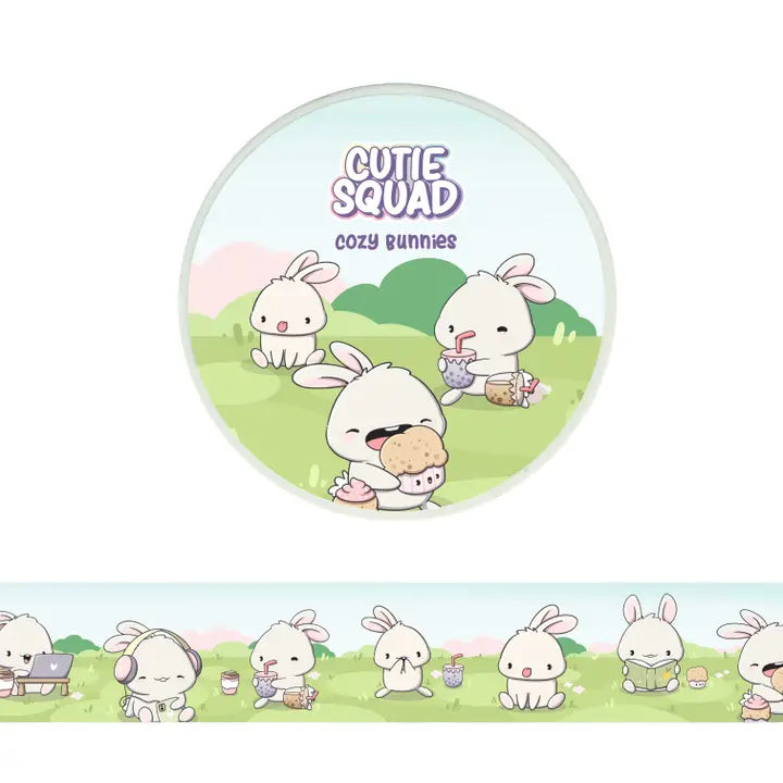 Washi tape CutieSquad - Cozy Bunnies