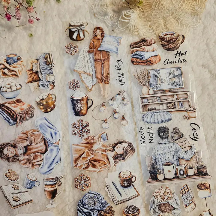 Pet Tape - Lana - 70 mm - Cozy Evening