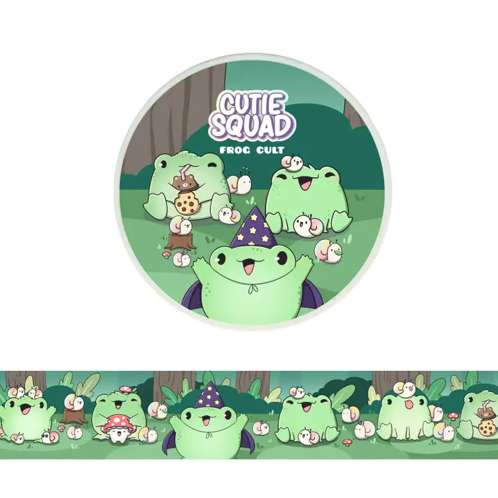 Washi tape CutieSquad - Frog Cult