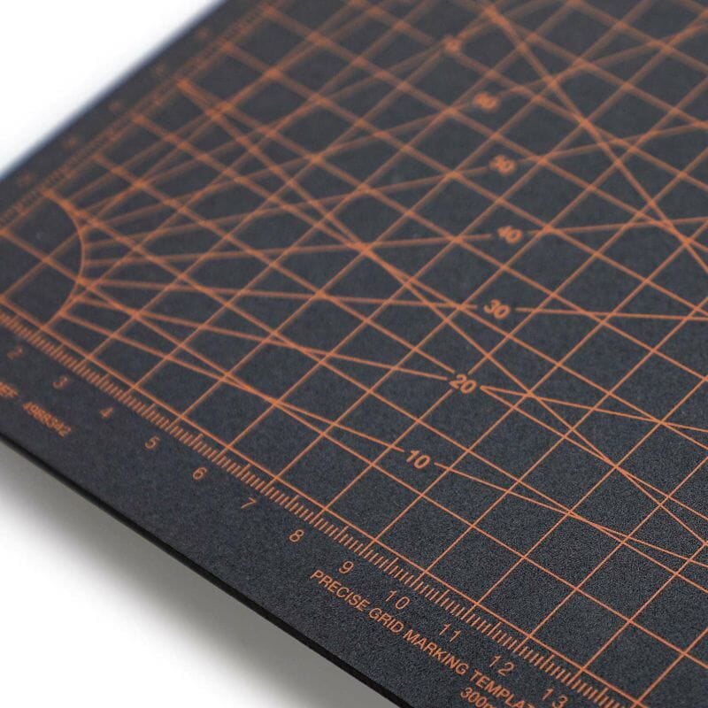 Operating Mat A4 - Black