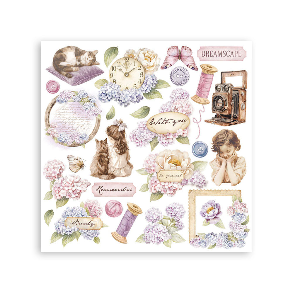 Rub-On Set 6-pack - Quiet Days