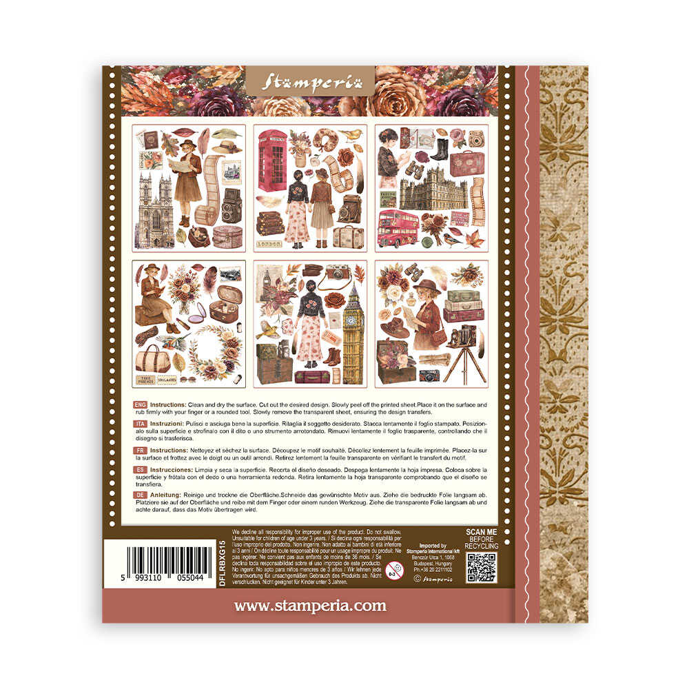 Rub-On Selection 20,5 x 23 cm - Our Way