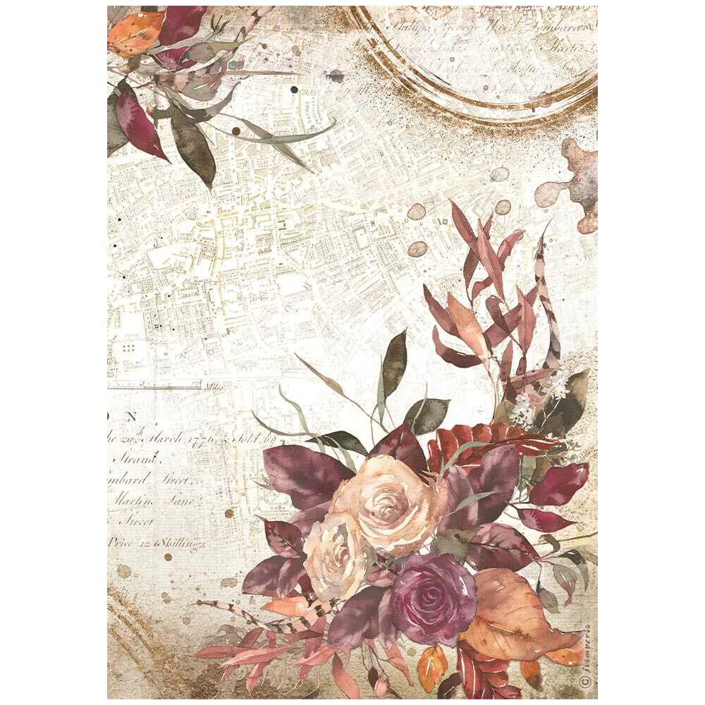 Rice Paper A4 - Our Way - Bouquet
