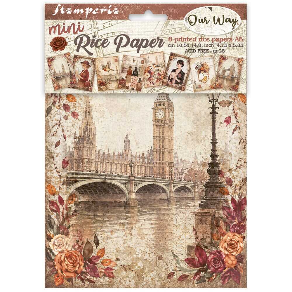 Rice Paper A6 - 8-pack - Our Way