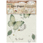 Rice Paper A6 - 8-pack - Flowers and Poems