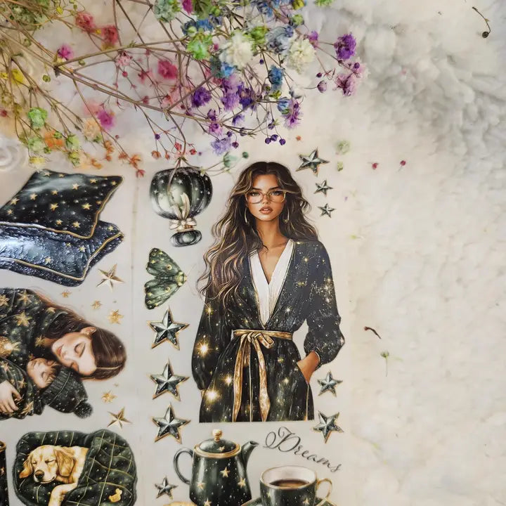 Pet Tape - Lana - 70 mm - Emerald Dreams