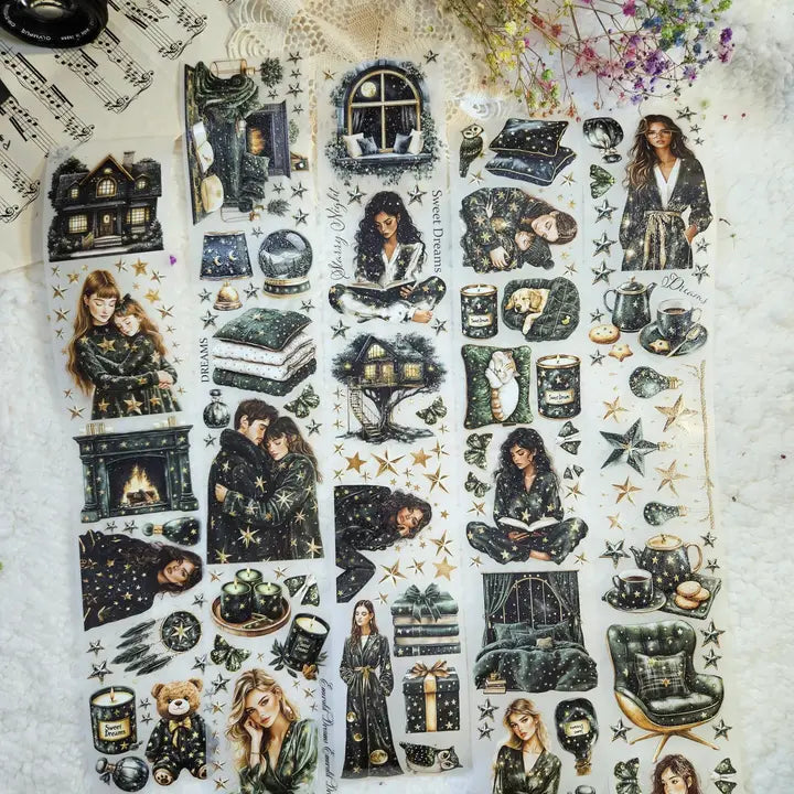 Pet Tape - Lana - 70 mm - Emerald Dreams