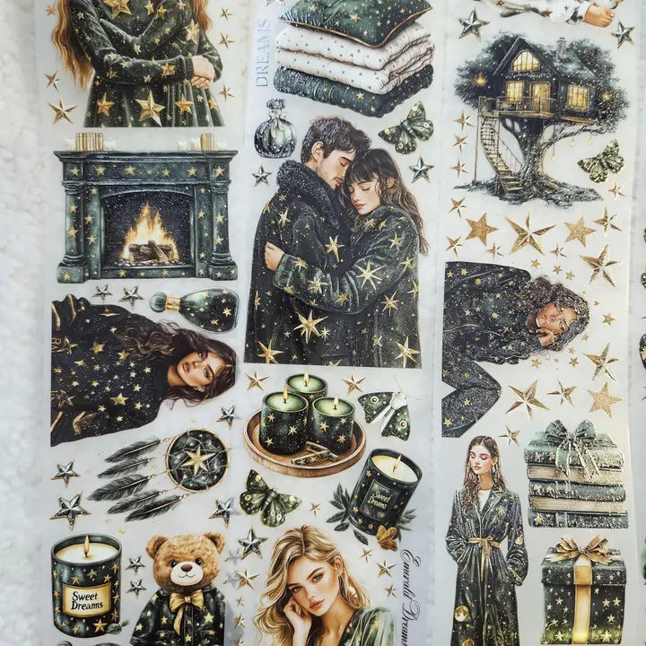 Pet Tape - Lana - 70 mm - Emerald Dreams